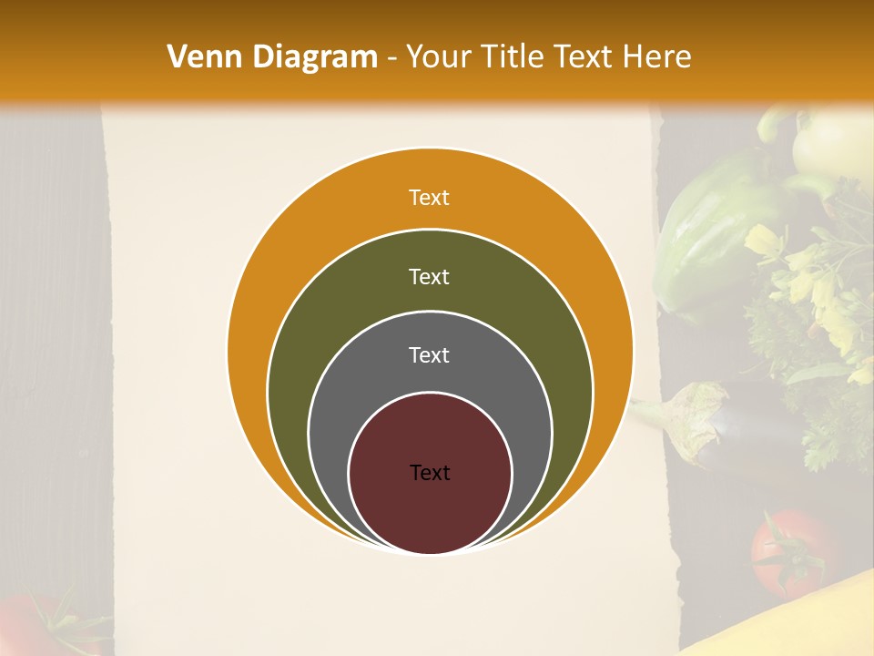 Market White Onion PowerPoint Template