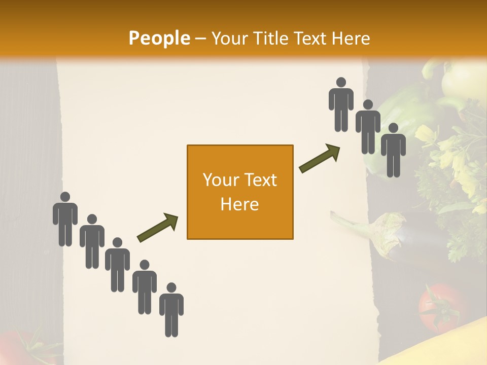 Market White Onion PowerPoint Template