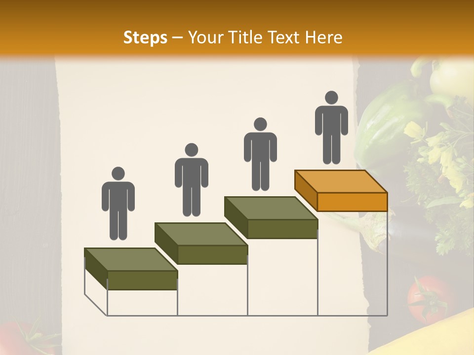 Market White Onion PowerPoint Template