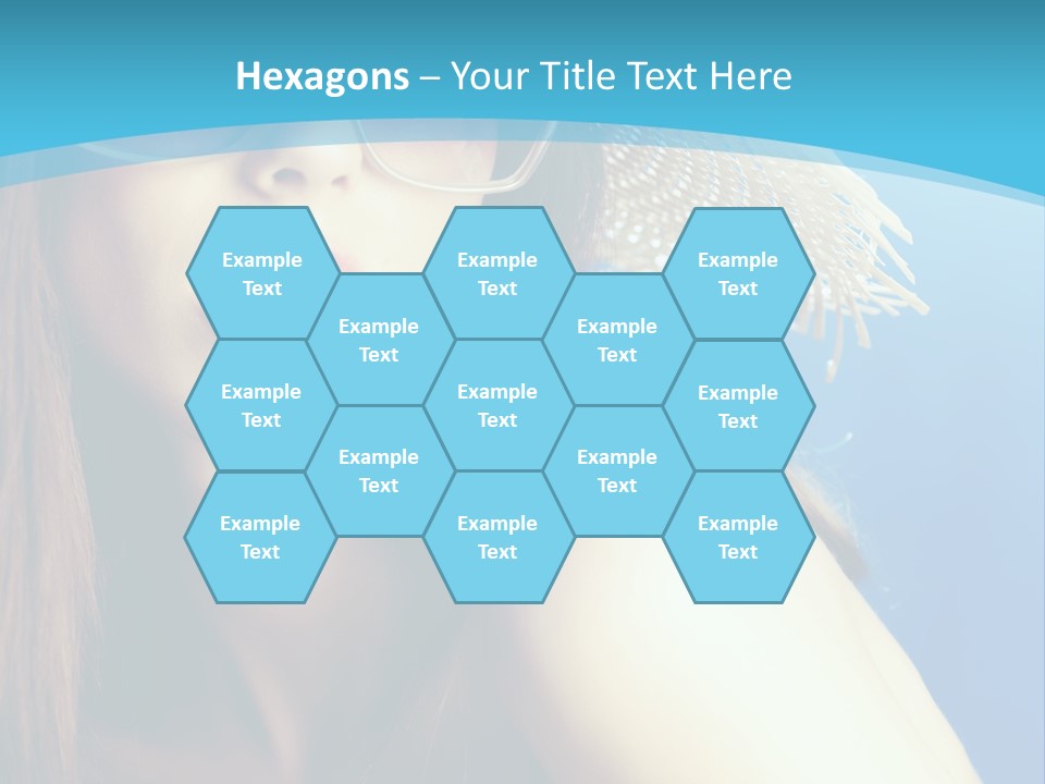 Hair Young Summer PowerPoint Template