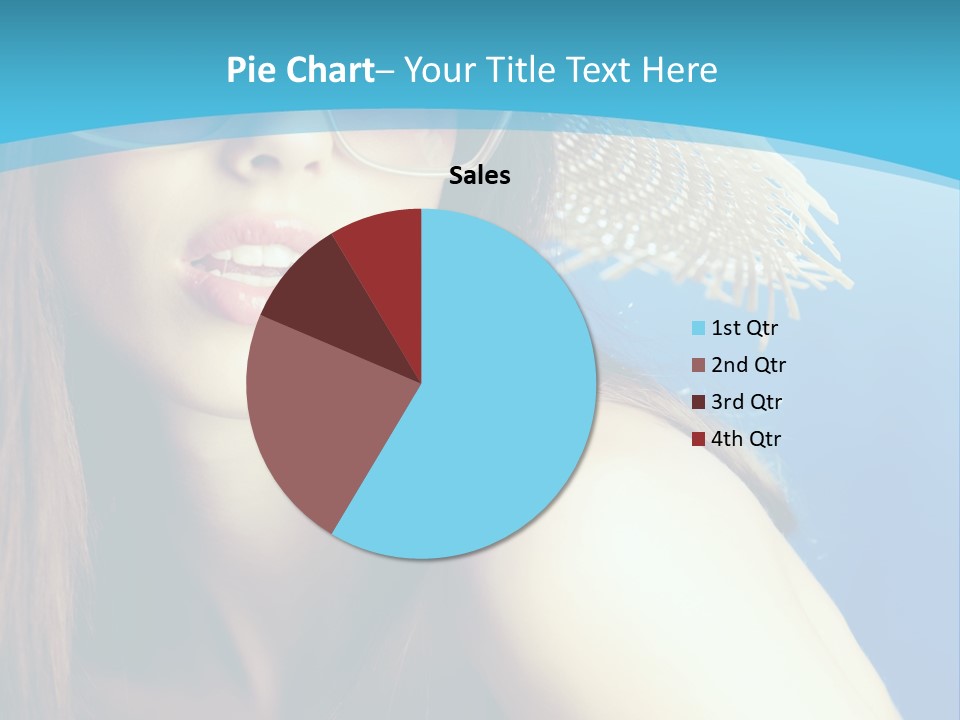 Hair Young Summer PowerPoint Template