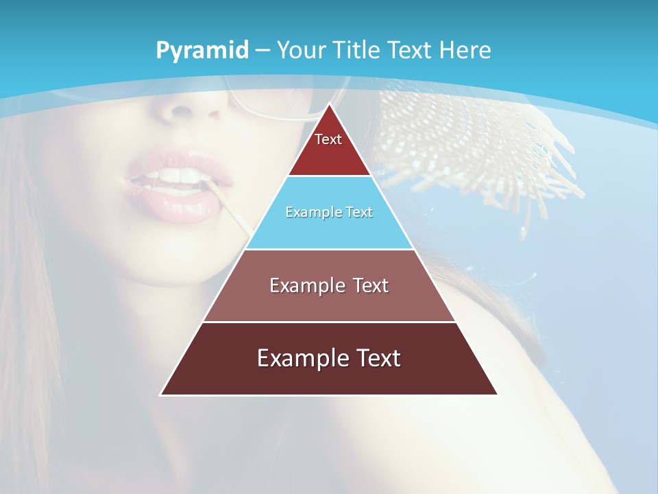 Hair Young Summer PowerPoint Template