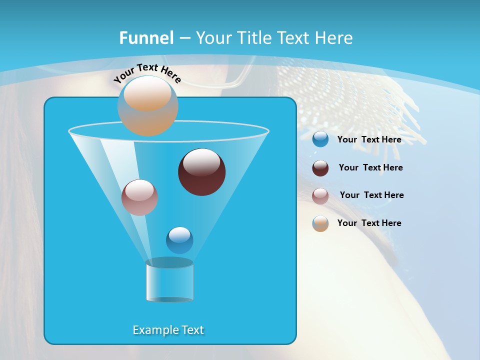 Hair Young Summer PowerPoint Template