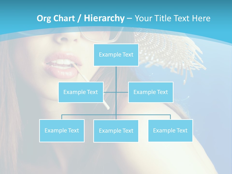 Hair Young Summer PowerPoint Template