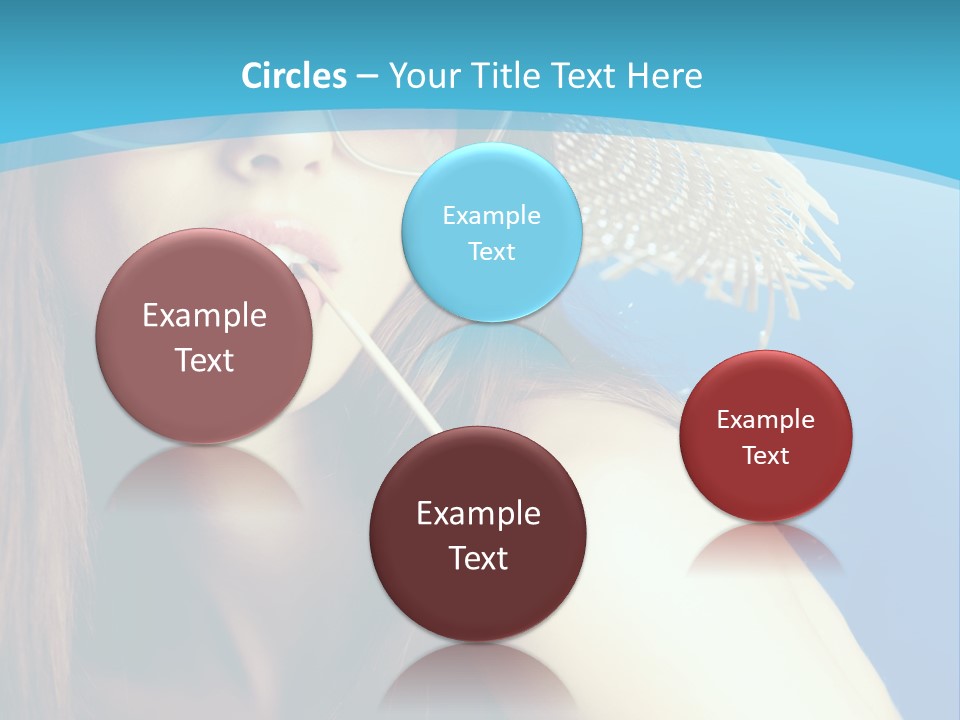 Hair Young Summer PowerPoint Template