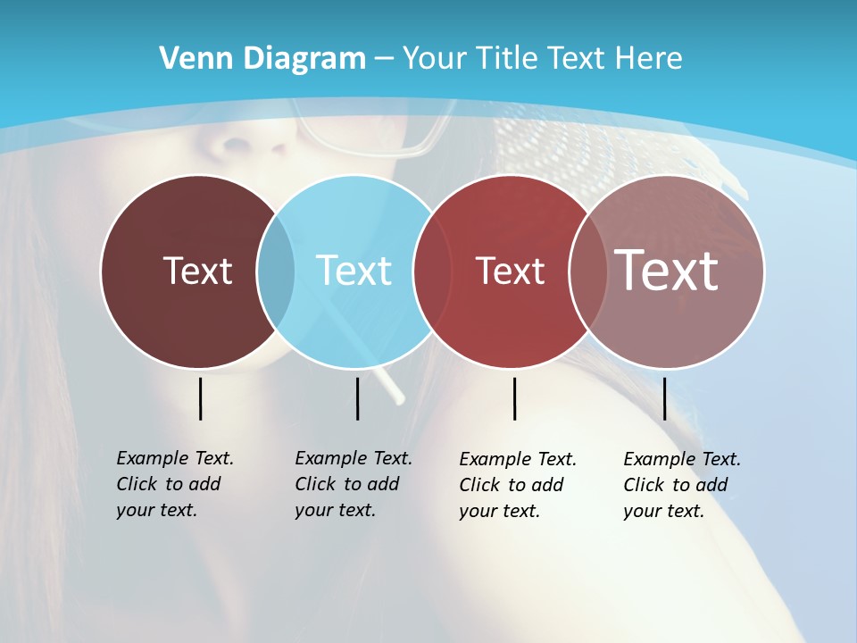 Hair Young Summer PowerPoint Template