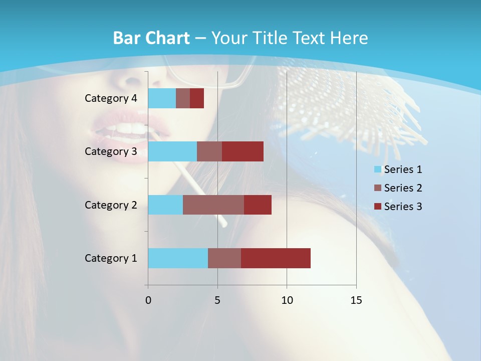 Hair Young Summer PowerPoint Template