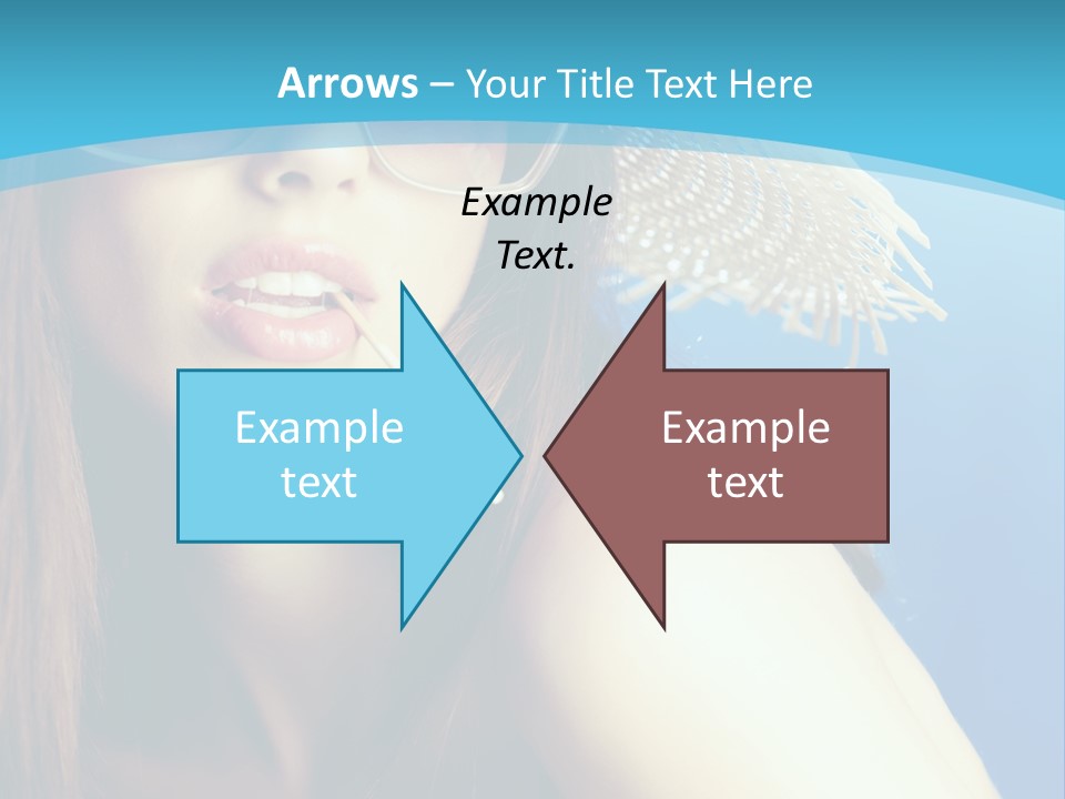 Hair Young Summer PowerPoint Template