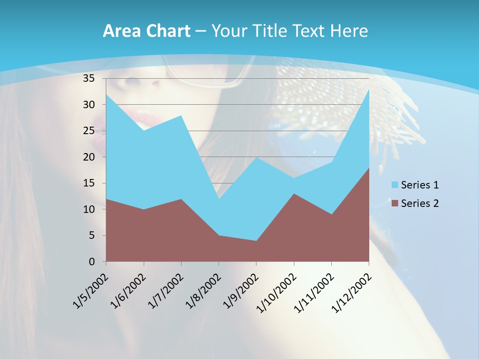 Hair Young Summer PowerPoint Template