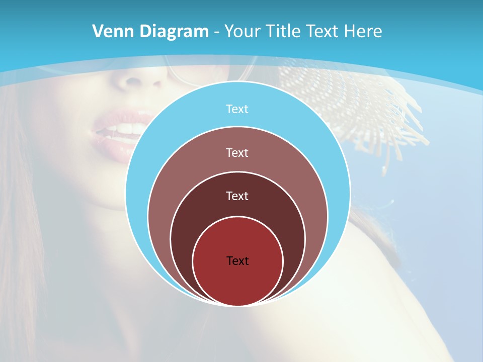 Hair Young Summer PowerPoint Template