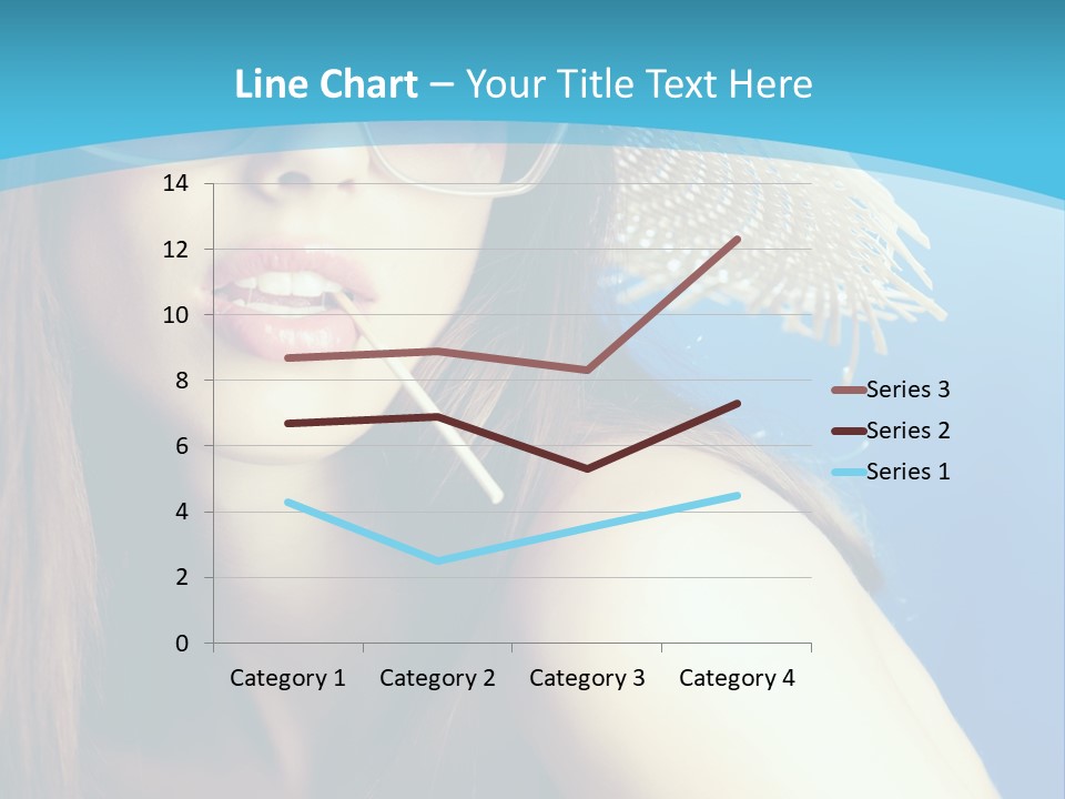 Hair Young Summer PowerPoint Template