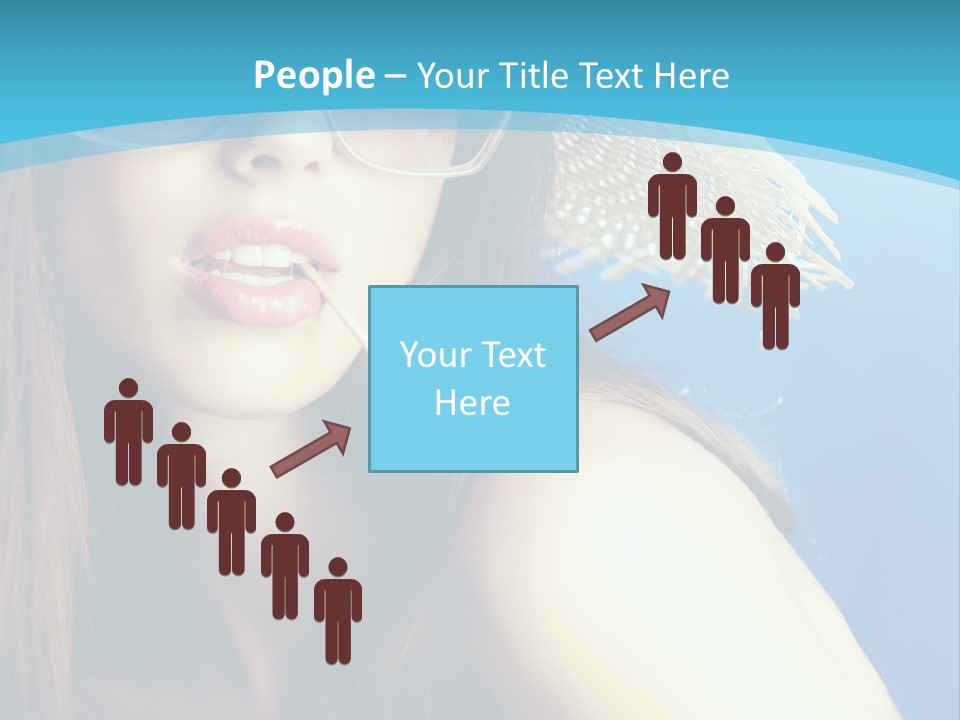 Hair Young Summer PowerPoint Template