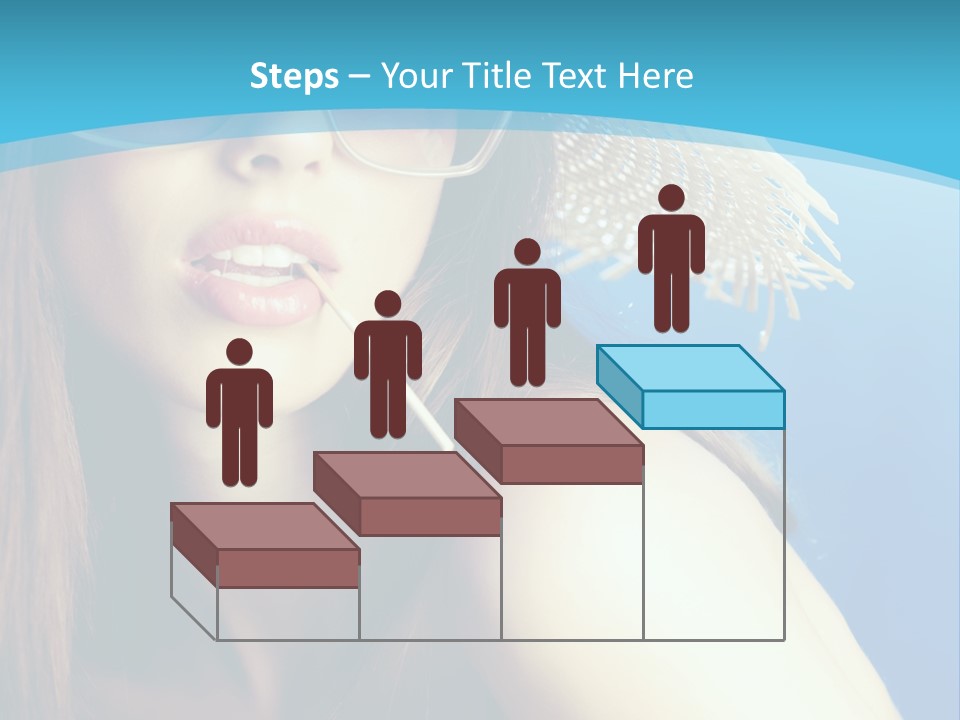 Hair Young Summer PowerPoint Template