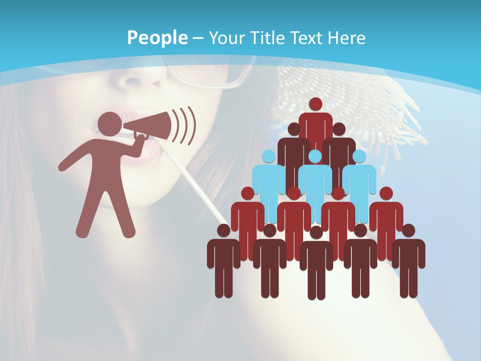 Hair Young Summer PowerPoint Template