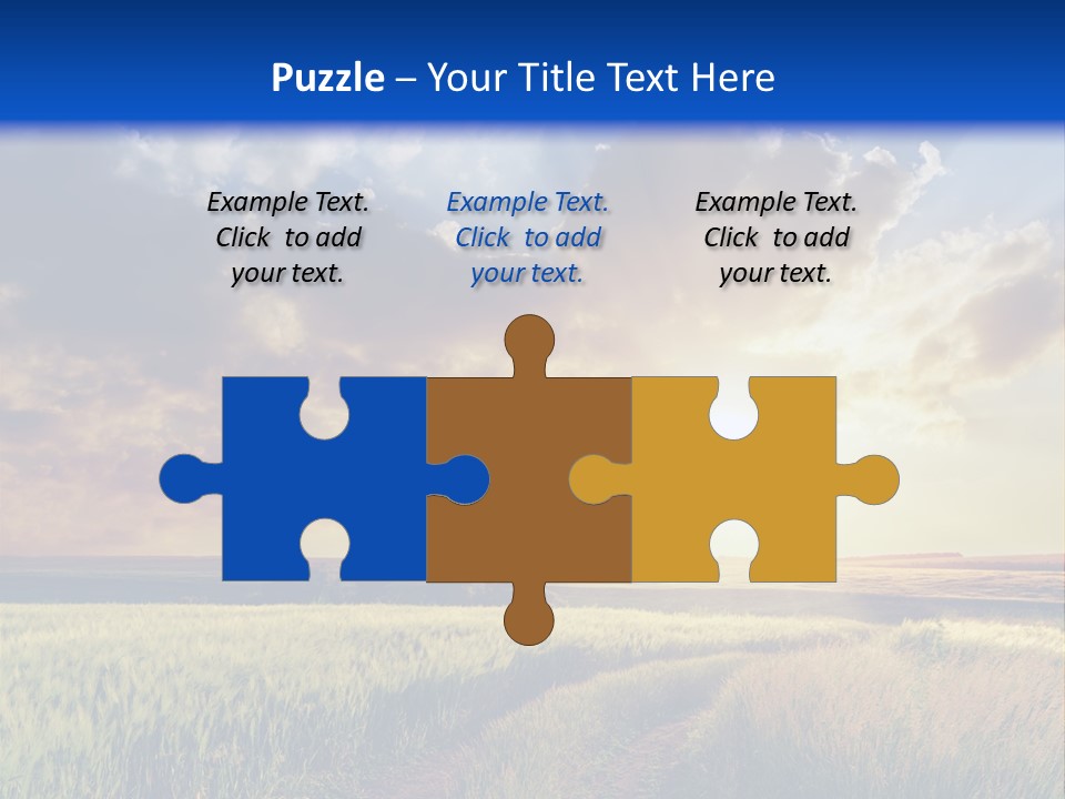 Glasses Shiny Straight PowerPoint Template