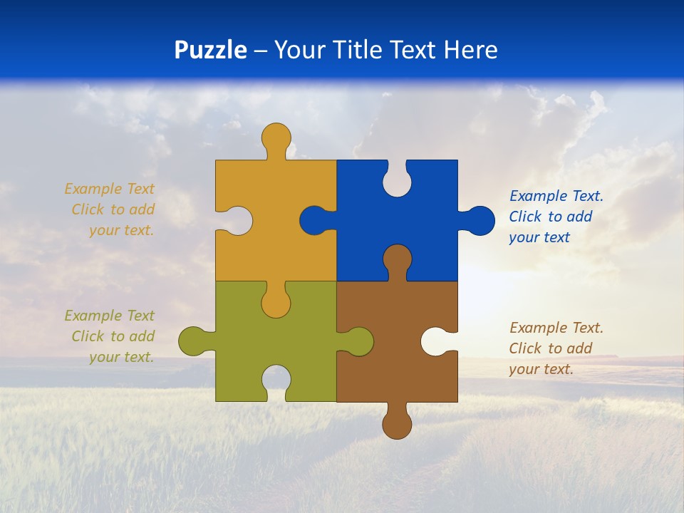 Glasses Shiny Straight PowerPoint Template