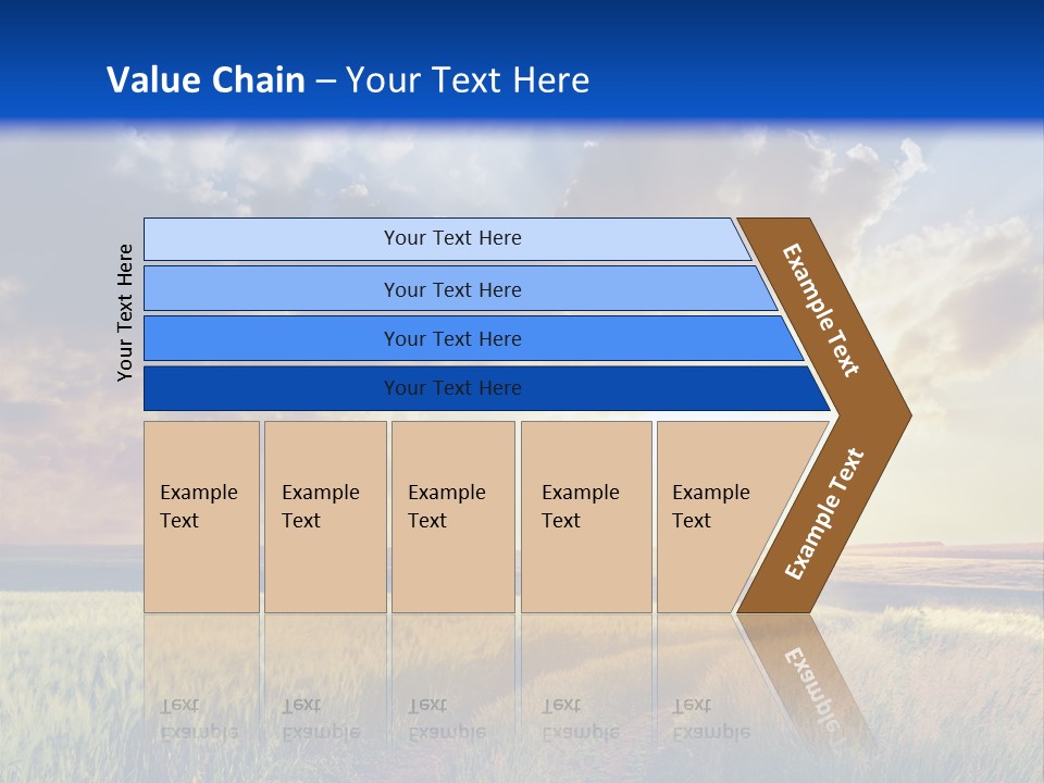 Glasses Shiny Straight PowerPoint Template