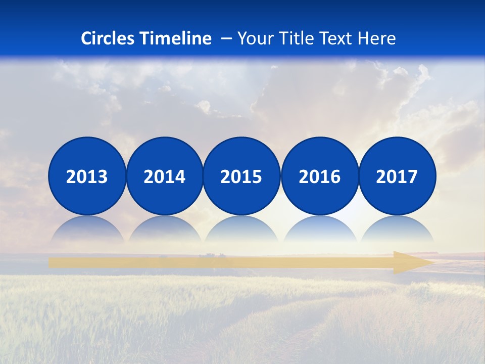 Glasses Shiny Straight PowerPoint Template