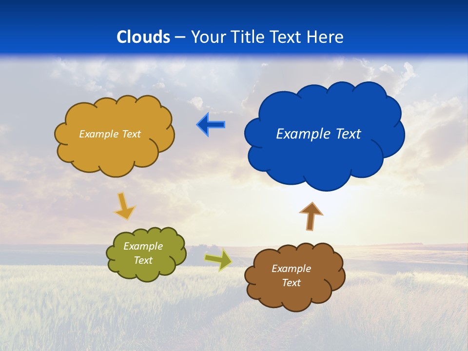 Glasses Shiny Straight PowerPoint Template