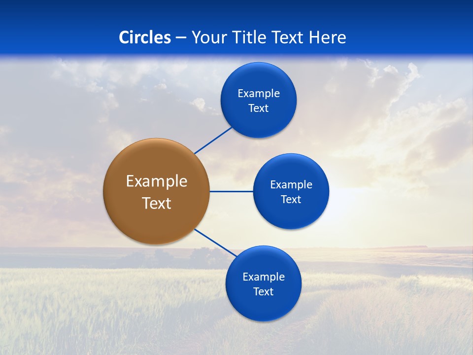 Glasses Shiny Straight PowerPoint Template