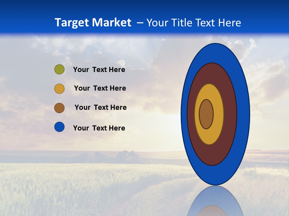 Glasses Shiny Straight PowerPoint Template