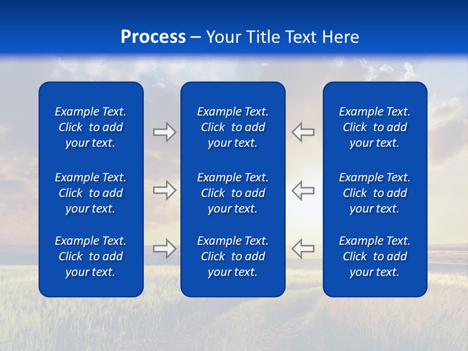 Glasses Shiny Straight PowerPoint Template