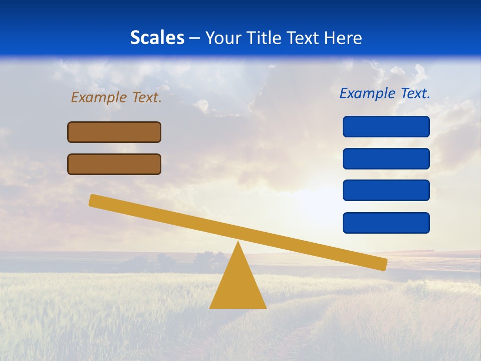 Glasses Shiny Straight PowerPoint Template