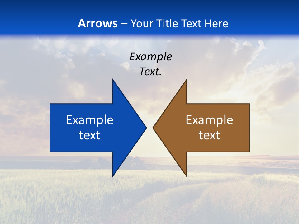 Glasses Shiny Straight PowerPoint Template