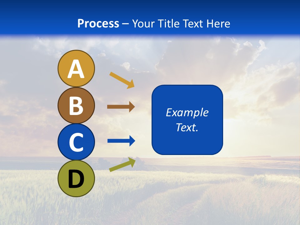 Glasses Shiny Straight PowerPoint Template