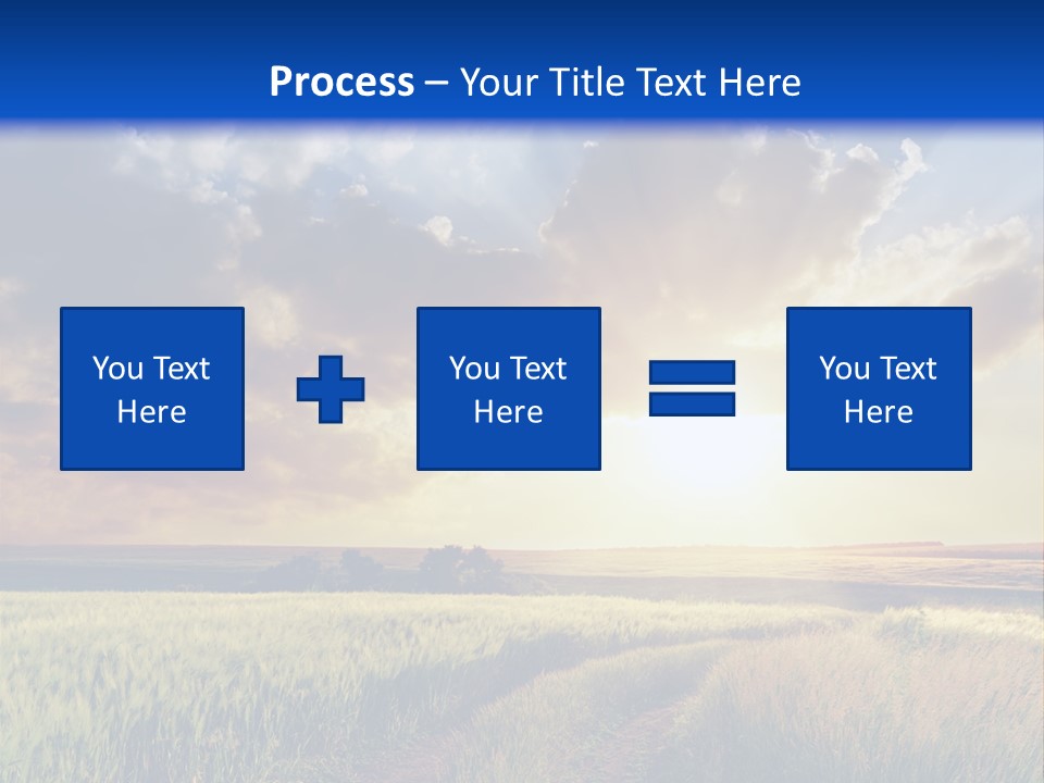 Glasses Shiny Straight PowerPoint Template