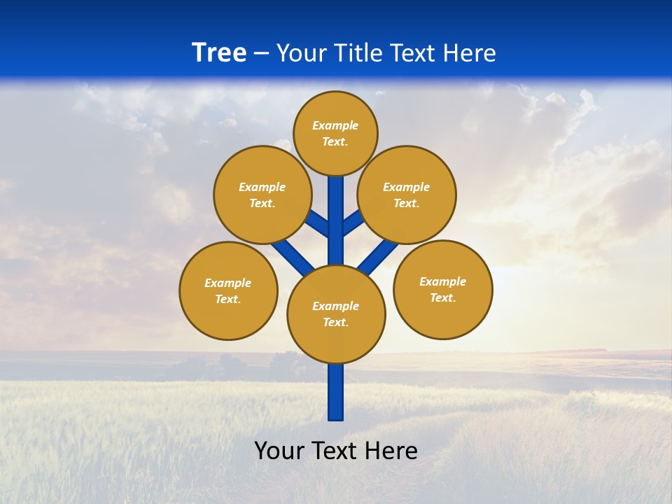 Glasses Shiny Straight PowerPoint Template