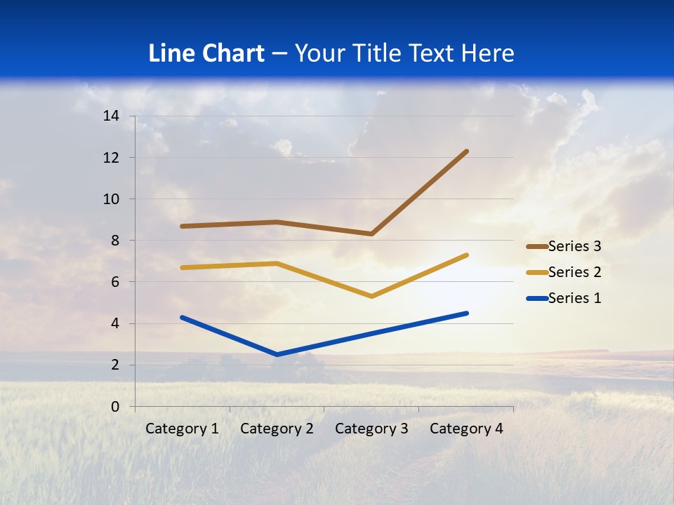 Glasses Shiny Straight PowerPoint Template