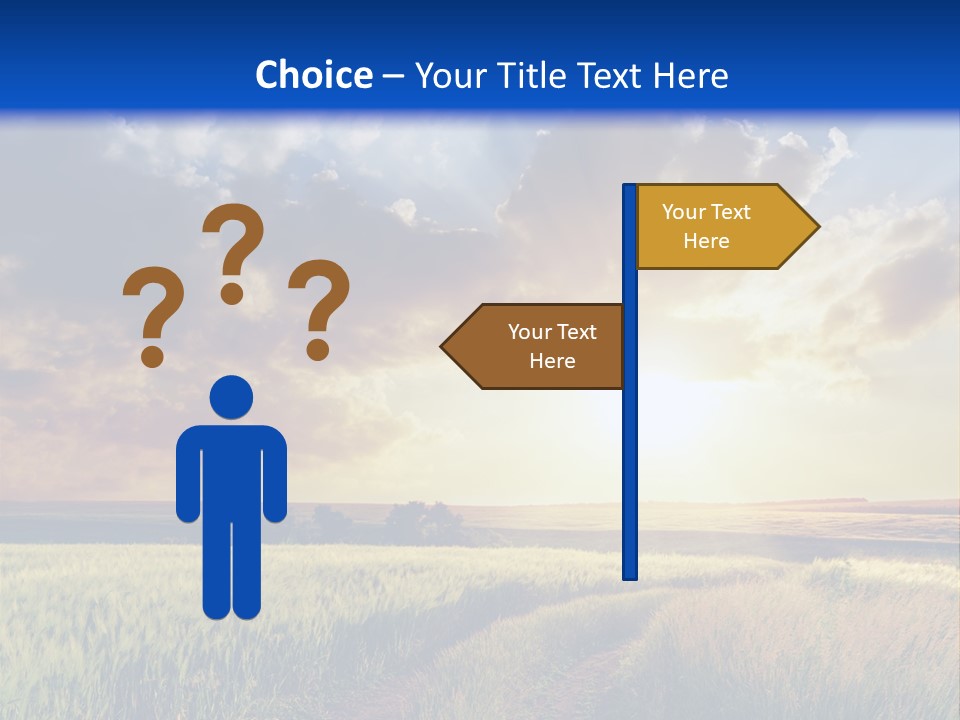 Glasses Shiny Straight PowerPoint Template