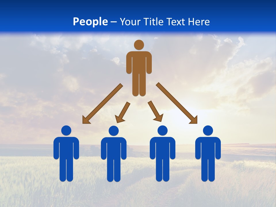 Glasses Shiny Straight PowerPoint Template