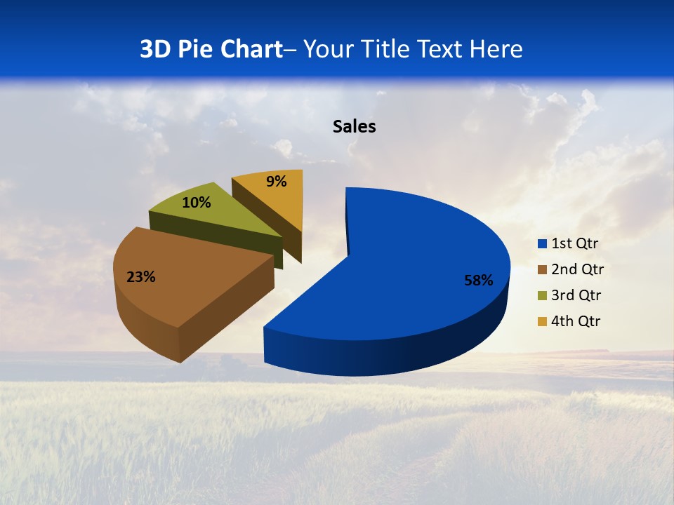 Glasses Shiny Straight PowerPoint Template