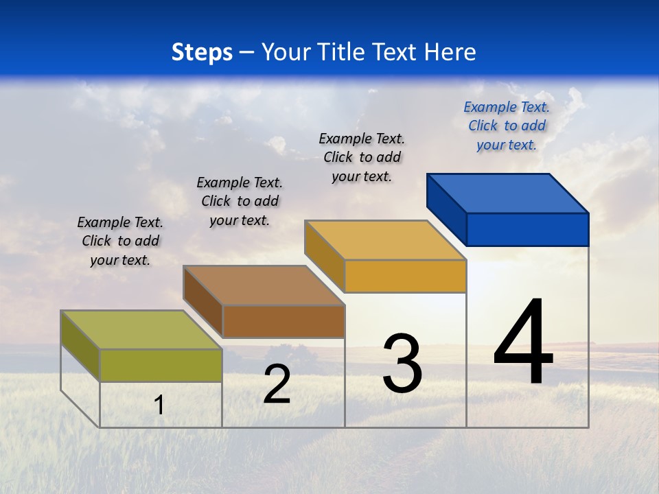 Glasses Shiny Straight PowerPoint Template