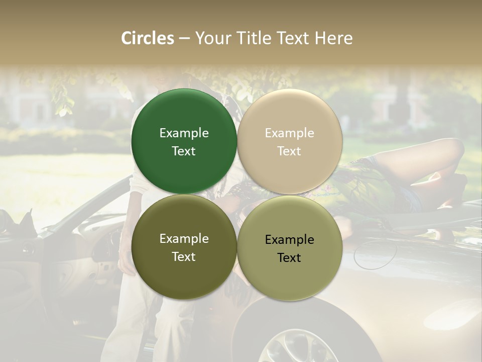 Hippie Background Fashion PowerPoint Template