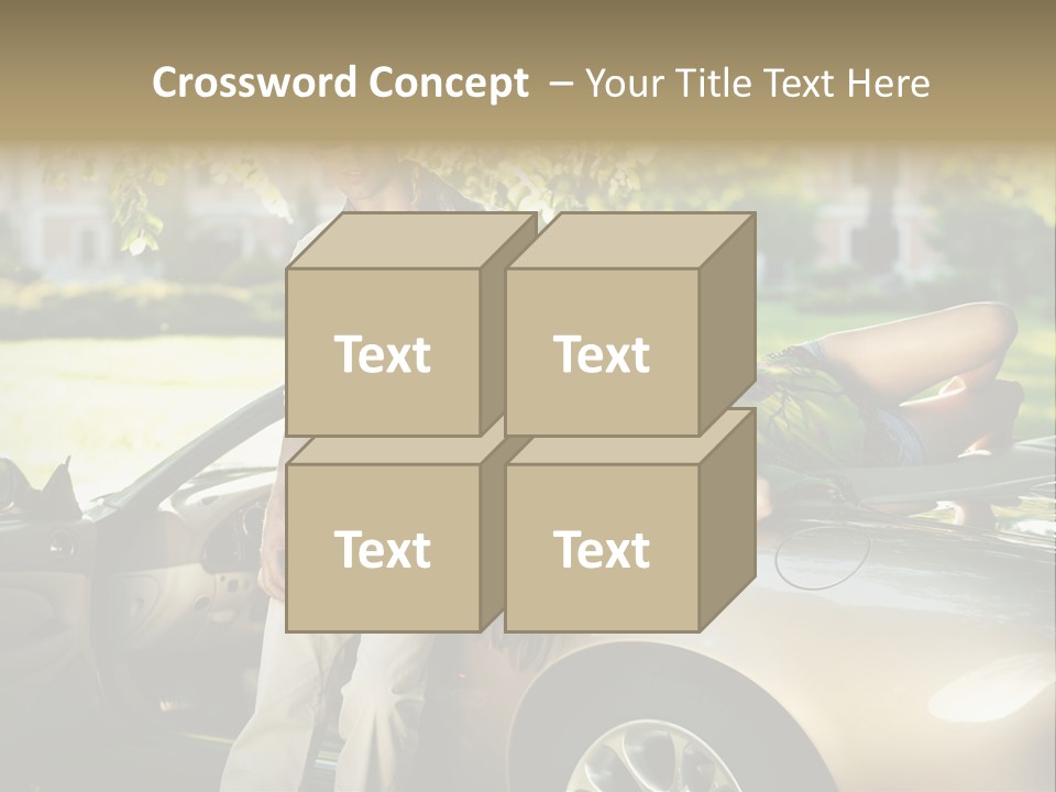 Hippie Background Fashion PowerPoint Template