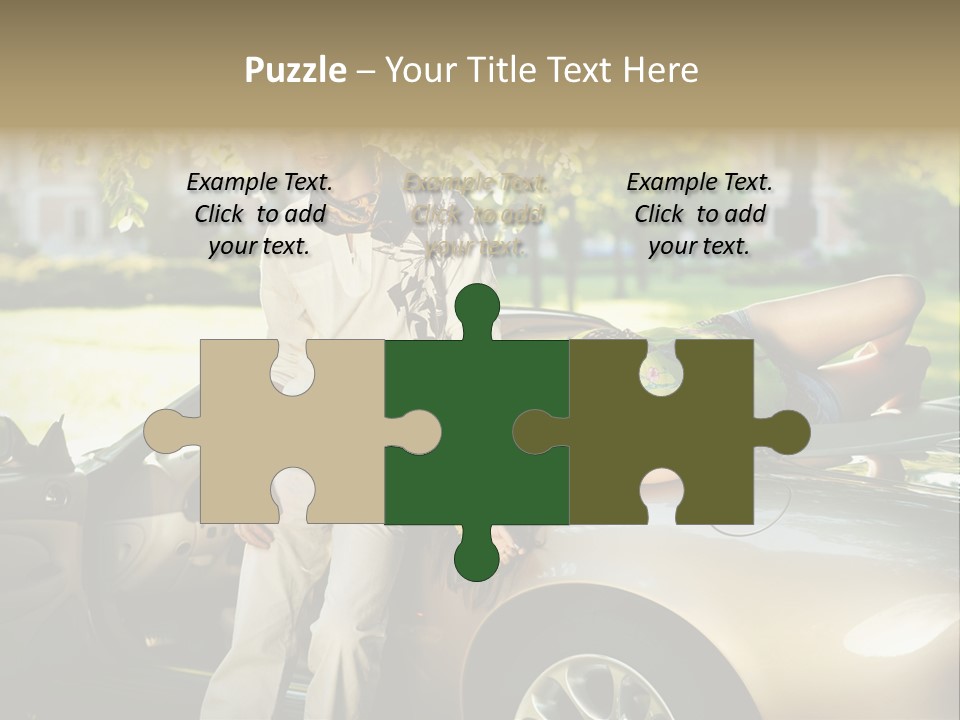 Hippie Background Fashion PowerPoint Template