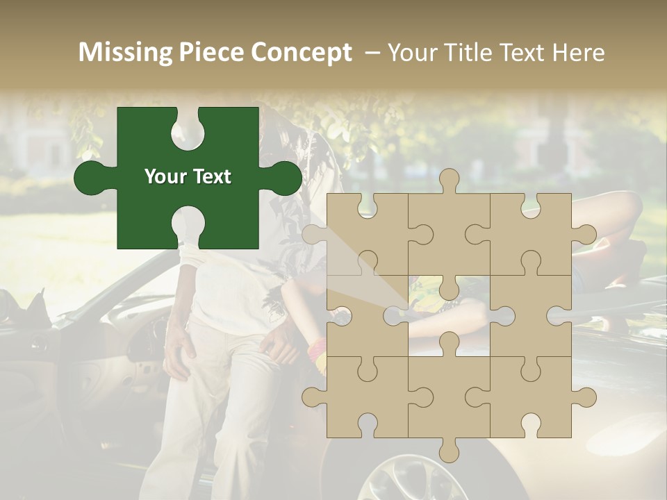 Hippie Background Fashion PowerPoint Template