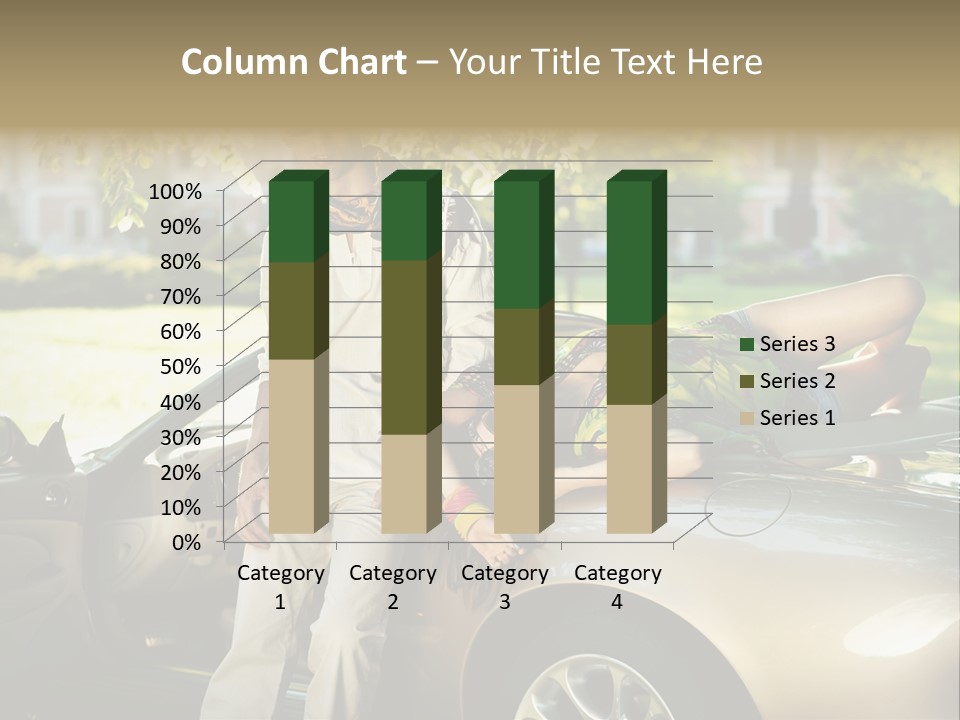 Hippie Background Fashion PowerPoint Template