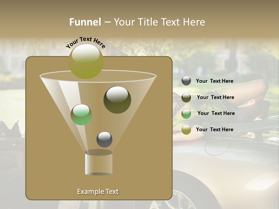 Hippie Background Fashion PowerPoint Template