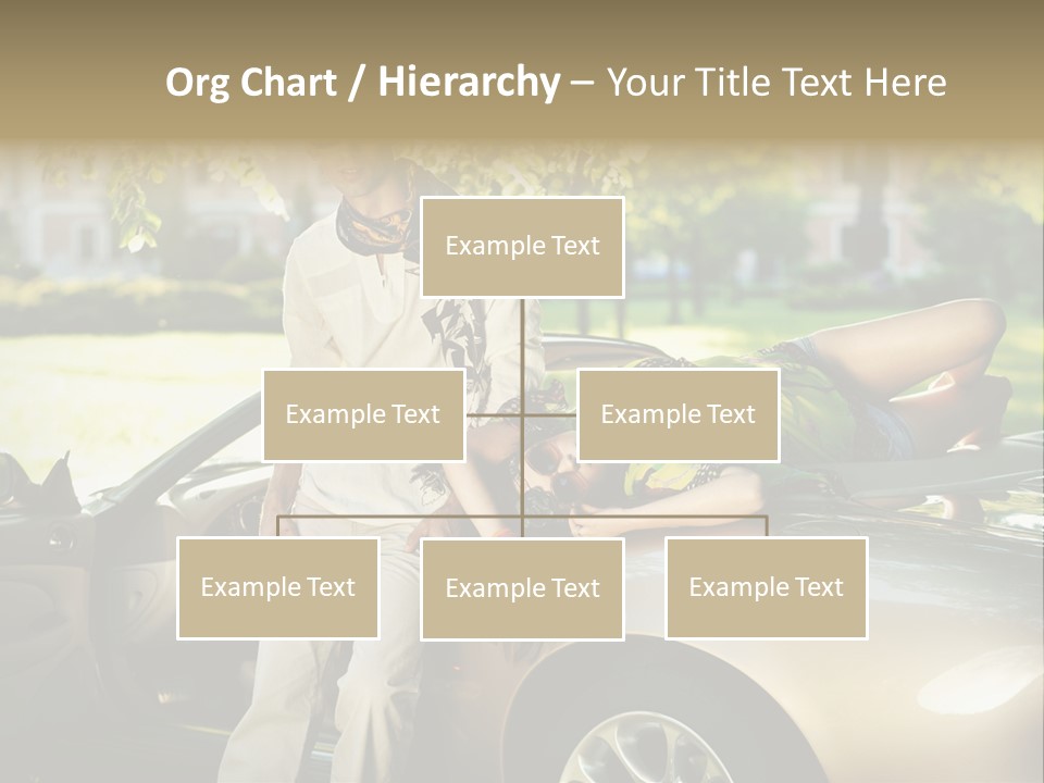 Hippie Background Fashion PowerPoint Template