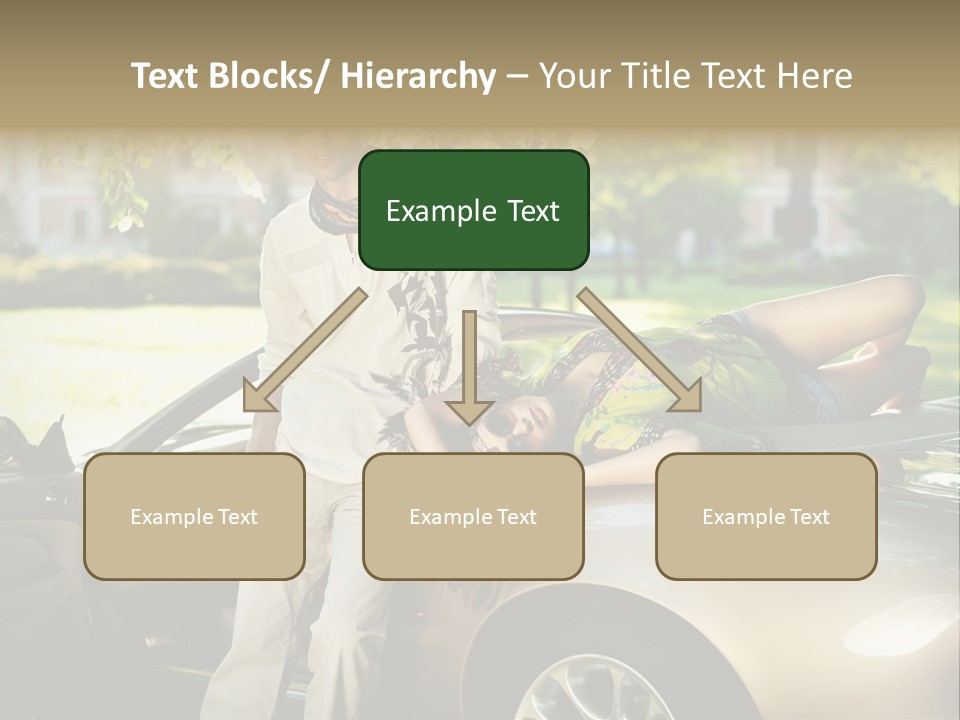 Hippie Background Fashion PowerPoint Template