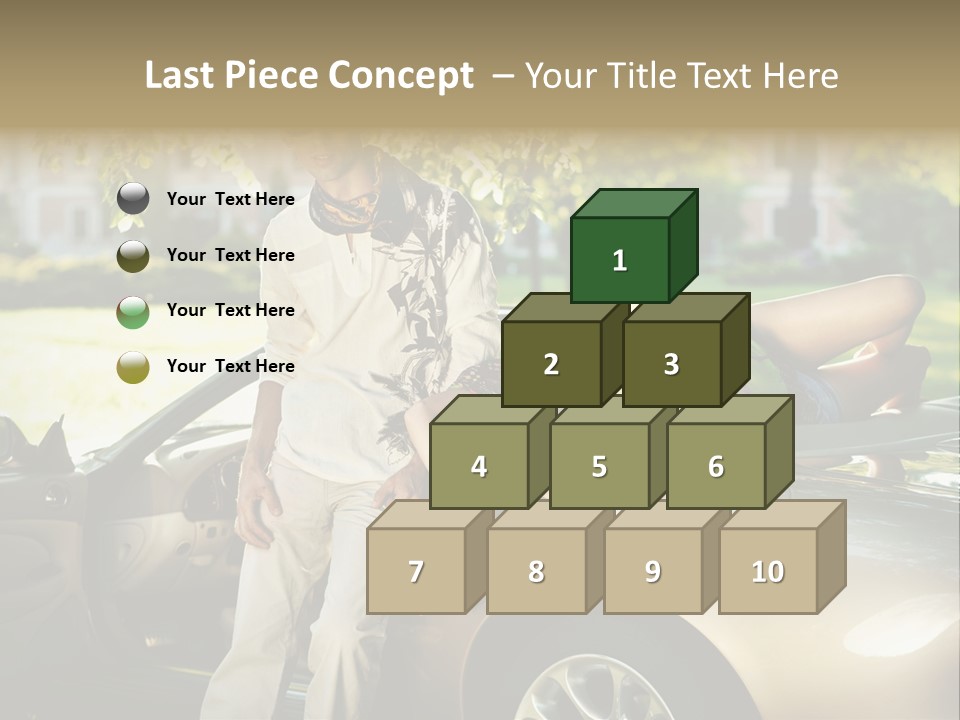 Hippie Background Fashion PowerPoint Template