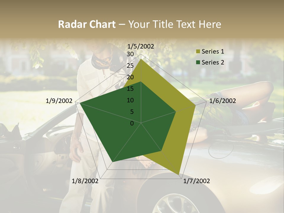 Hippie Background Fashion PowerPoint Template