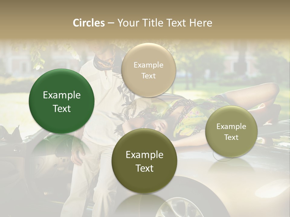 Hippie Background Fashion PowerPoint Template