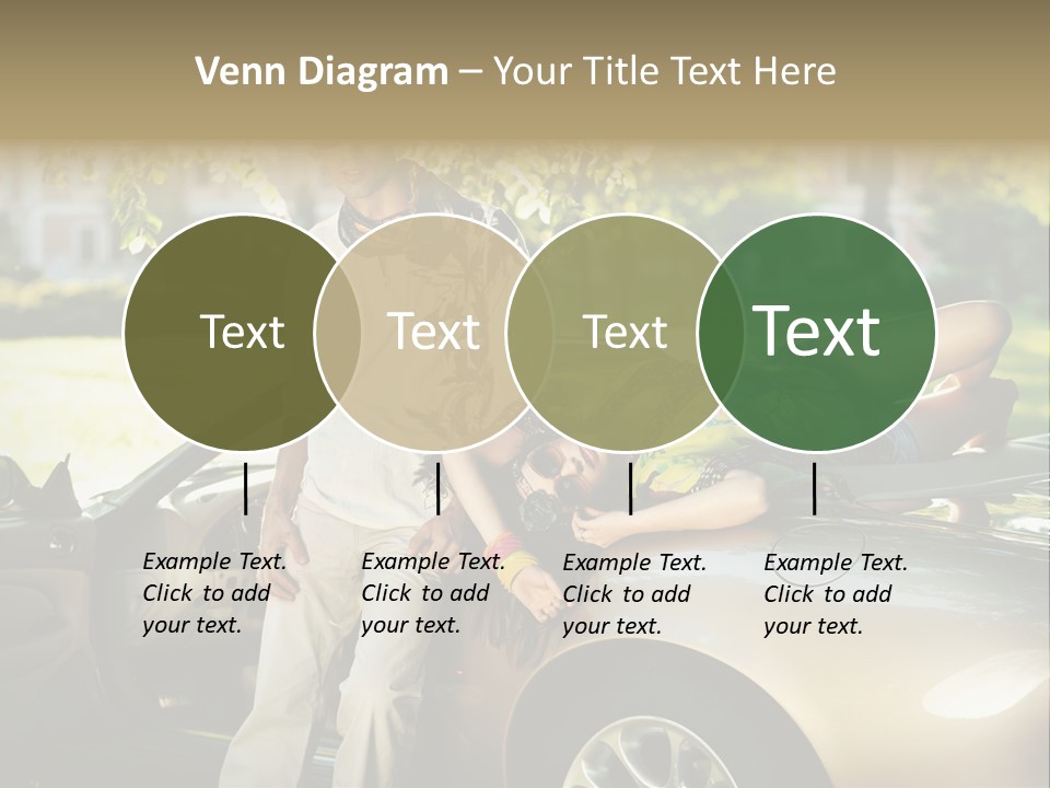 Hippie Background Fashion PowerPoint Template