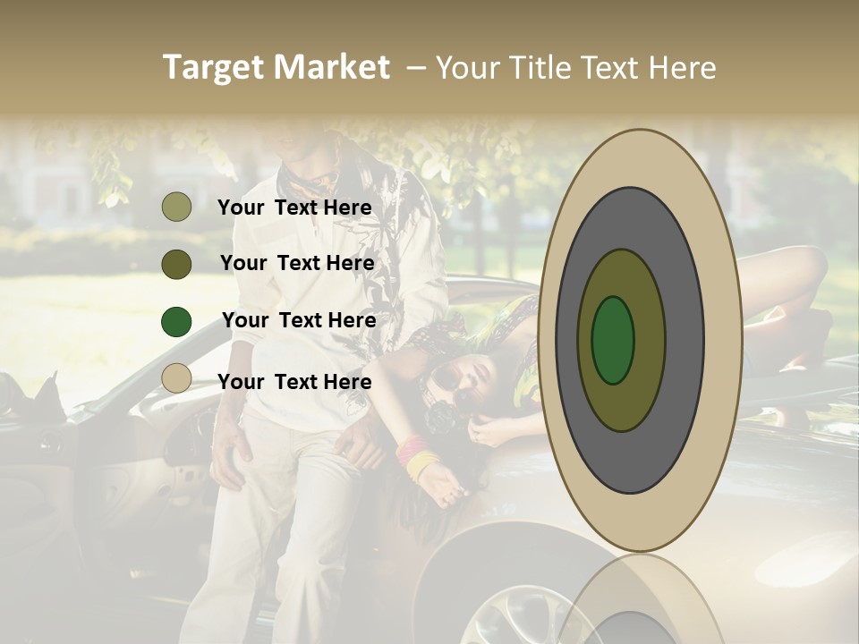 Hippie Background Fashion PowerPoint Template