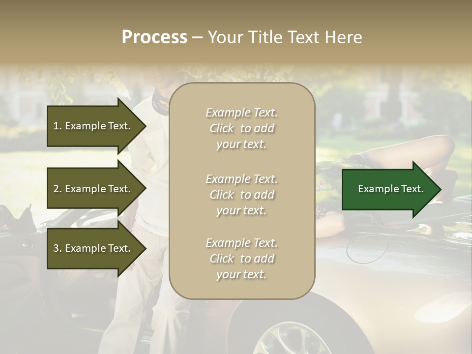 Hippie Background Fashion PowerPoint Template